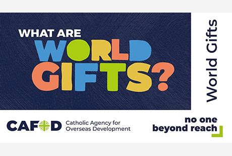 CAFOD Harvest Fast Day thanks and launch of World Gifts - Diocese of ...