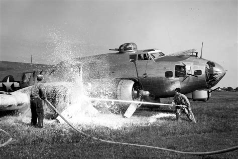 B-17G Flying Fortress 303rd Bomb Group Crash 1944 | World War Photos