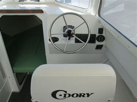 Our 26' Venture Boat | C-Dory Boats | Dory, Boat interior design, Boat