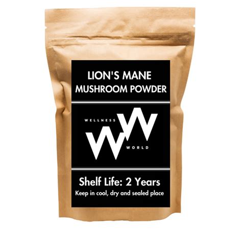 WellnessWorld™ - Lion's Mane Mushroom Powder