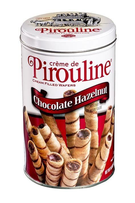 Amazon.com: Pirouline Rolled Wafers, Crème filled Dark Chocolate 14oz ...