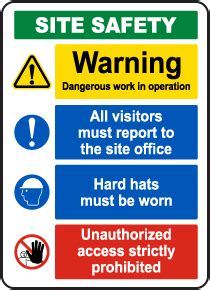 Construction Safety Signs - Low Prices, Ships Fast