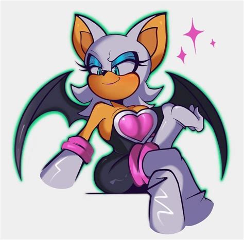 ᴀᴢᴜʟ ★ on Instagram: "Rouge the Bat Redraw 💕 #sonic #sonicthehedgehog #sonicfanart #sonicartist ...