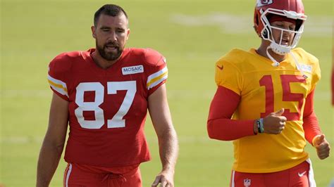 You better be Travis Kelce if you're gonna start a training camp fight