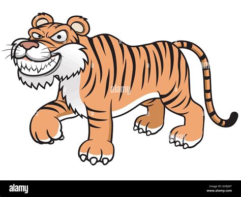 Cartoon Tiger High Resolution Stock Photography and Images - Alamy