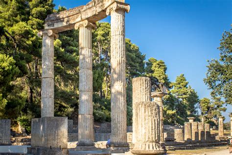 Ancient Olympia, Greece: The origin of the Olympic games