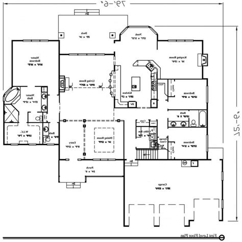 23+ House Plans One Story 3000 Square Feet, House Plan Concept!