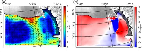 (a) The residual of the linear relation between wind speed and sea ice ...