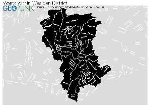 Map and Details for Wealden District Council Local Authority