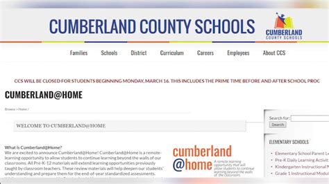 Cumberland County Schools establish plan to teach, feed students during ...