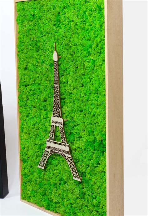 Framed World Landmark Lichen Artwork | 68travel