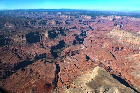 Aerial view of Grand Canyon, Arizona, United States - Stock Photo - Dissolve