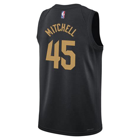 [BLACK] Donovan Mitchell Statement Swingman Jersey | Cavs Team Shop