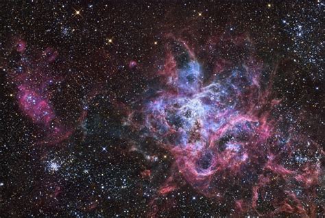 The Tarantula Nebula, an H II region in the Large Magellanic Cloud | Anne’s Astronomy News