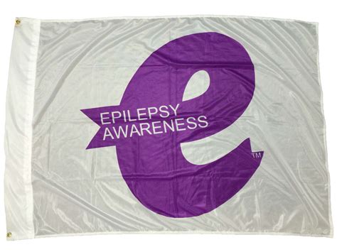 Epilepsy Awareness Flag - Epilepsy Store - Epilepsy Awareness Products