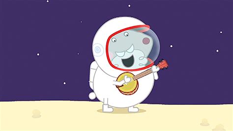 Watch Peppa Pig Season 6 Episode 5: Peppa Pig - Grampy Rabbit in Space ...