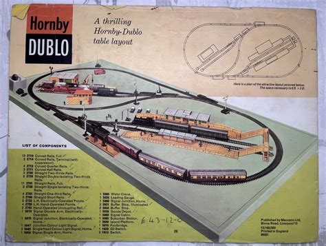 Hornby Dublo Catalogues, Book of Trains, Track Layout booklets, Instructions etc | eBay