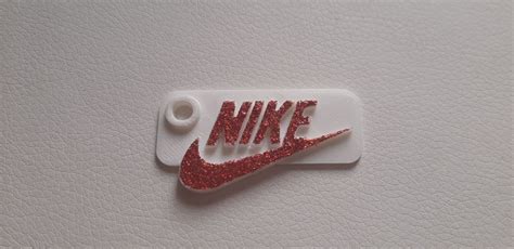 3D Printed Nike Logo Keychain by Print-in-place-Factory | Pinshape