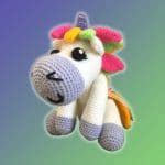 Candy The Unicorn - Delicious Crochet