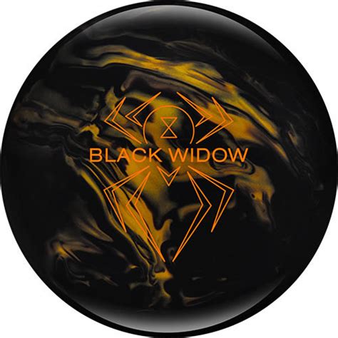 Hammer Black Widow Black/Gold Bowling Ball - BowlerX.com