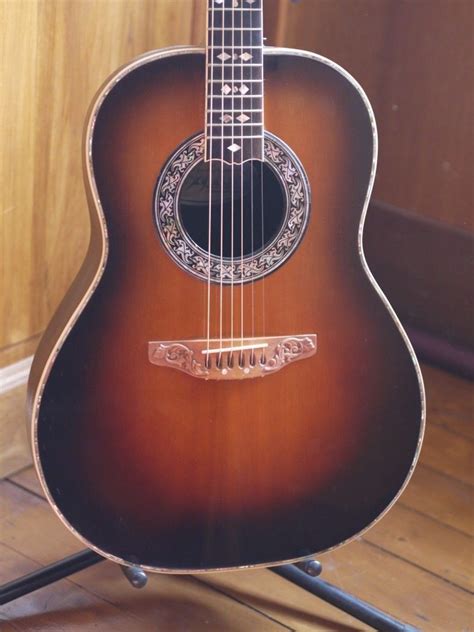 Ovation Custom one of the first great electric acoustics. Loved this ...