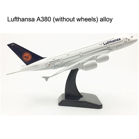 Diecast Toy & Vehicle Toys - Germany Lufthansa aircraft A380 Airplane model Plane model 20CM ...