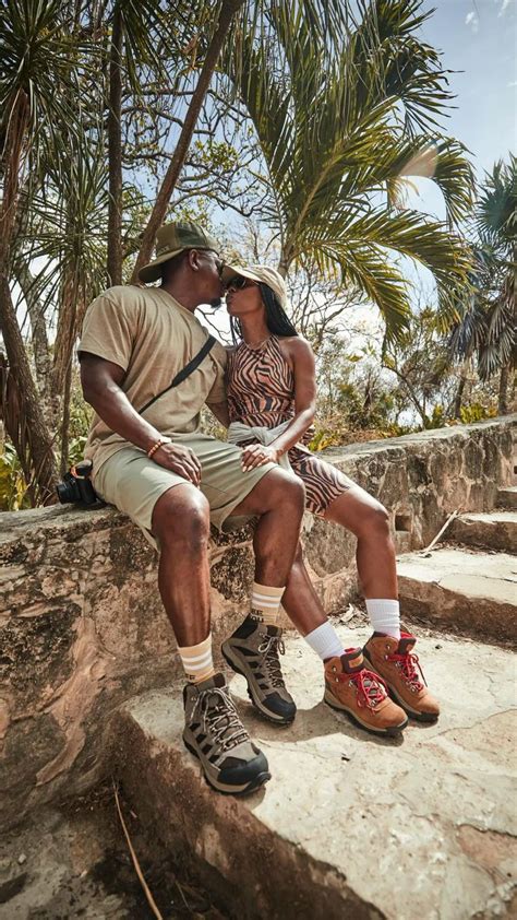 Hiking outfit #blacklove | Couple outfits, Black love couples, Summer holiday outfits