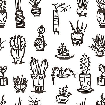 Cactus Vase Vector PNG, Vector, PSD, and Clipart With Transparent Background for Free Download ...