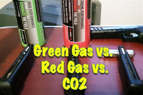 What Is The Difference Between Red Gas, Green Gas, And CO2 for Airsoft ...