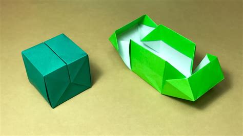 Origami ideas: Origami Gift Box By Jeremy Shafer