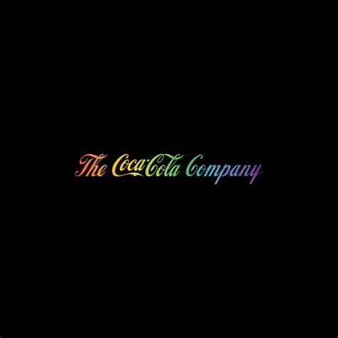 The Coca Cola Company Pride Logo Rainbow Colors - (.Ai .PNG .SVG .EPS ...