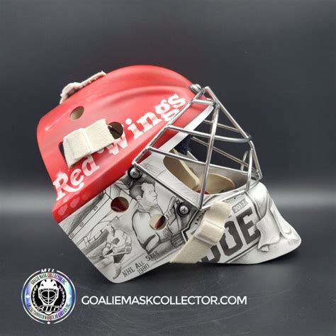 Petr Mrazek Goalie Mask Unsigned 2022 Detroit Joe Louis Arena Greatest ...