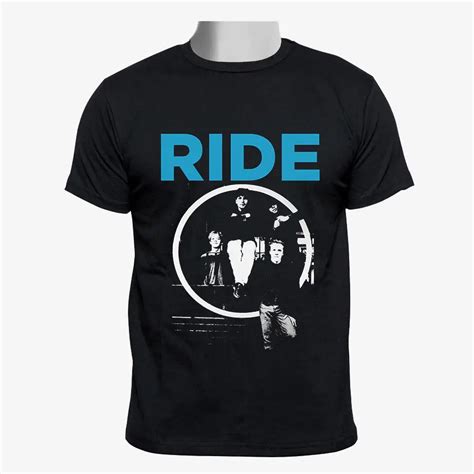 Ride Band Custom gildan Men Black Tshirt size S 2XL-in T-Shirts from Men's Clothing on ...