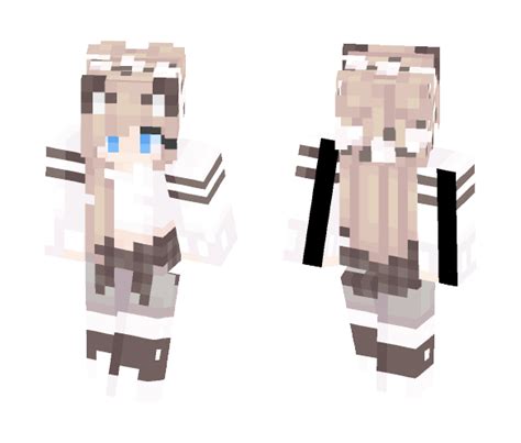 Download Cat girl Minecraft Skin for Free. SuperMinecraftSkins