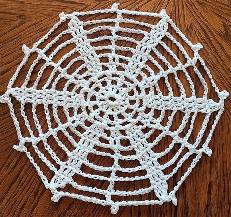 Big Spider Web Doily | Etsy | Spider web, Etsy, Crochet shawl free