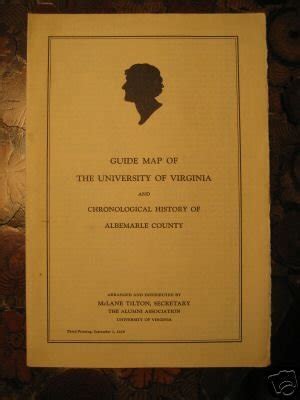 Guide Map of The University of Virginia 1928 | #26986397