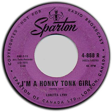 Loretta Lynn – I'm A Honky Tonk Girl (1960, Vinyl) - Discogs