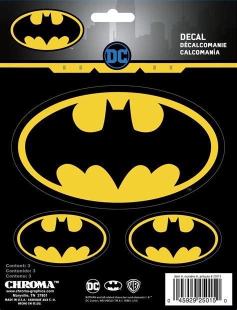 Chroma-Graphics Batman Logo Decal | Walmart Canada