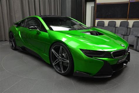 Lava Green BMW i8 Revealed in Abu Dhabi - autoevolution