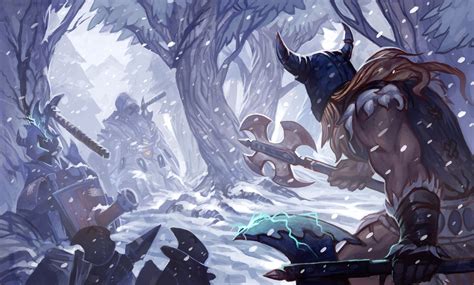 Olaf | Wallpapers & Fan Arts | League Of Legends | LoL Stats