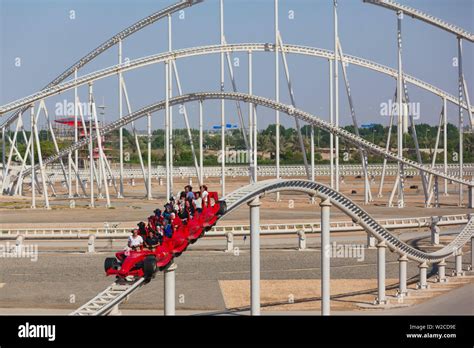 Ferrari World Roller Coaster