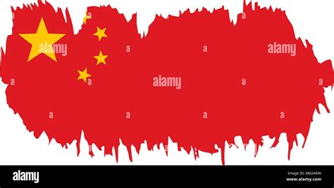 China flag, vector illustration Stock Vector Image & Art - Alamy