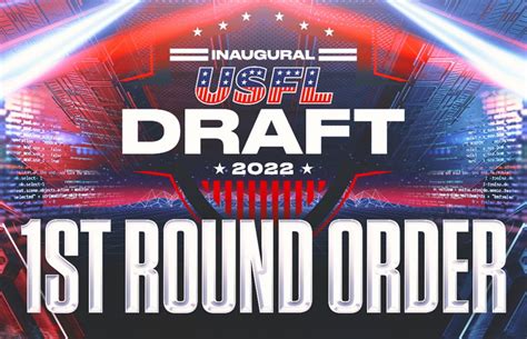 USFL Draft Order: Who has 1st overall pick?