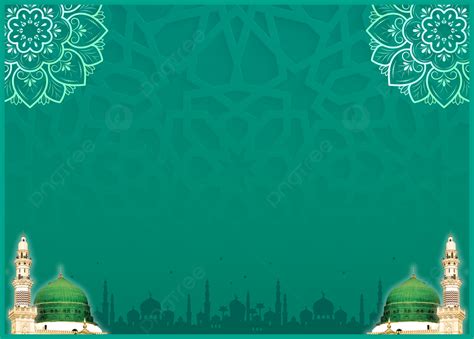 Elegant Green Islamic Vector Background, Islamic, Green, Elegant ...