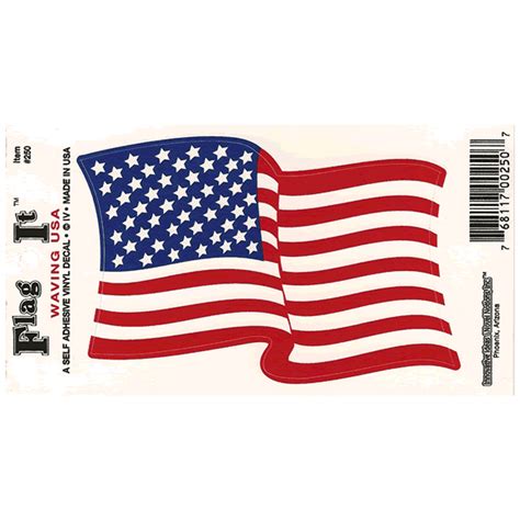 US Waving Flag Decal | Imnovative