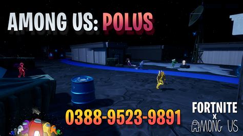 AMONG US: POLUS [TheBoyDilly] – Fortnite Creative Map Code