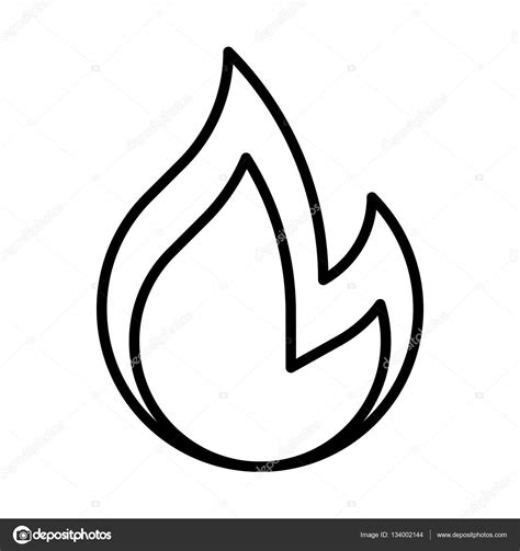 Simple Flame Drawing at GetDrawings | Free download