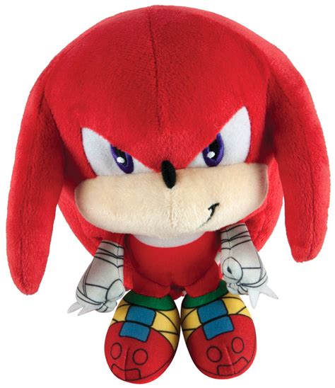 Sonic The Hedgehog Sonic Boom Knuckles Super Deformed 6 Plush TOMY, Inc. - ToyWiz