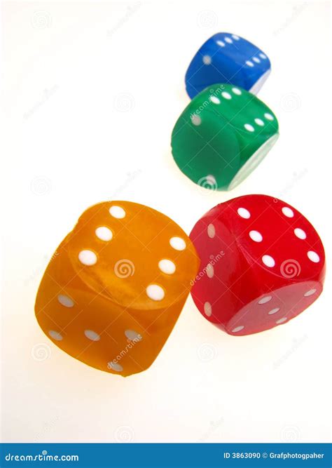 Four playing roll the dice stock photo. Image of figures - 3863090