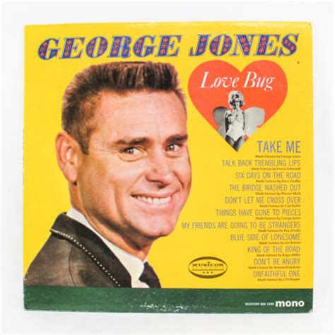 George Jones Love Bug Vinyl 12 Inch 33 RPM LP Stereo Folk Country 1966 Mono | eBay